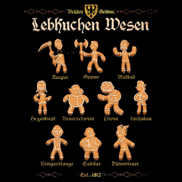 Grimm Gingerbread Crop Top