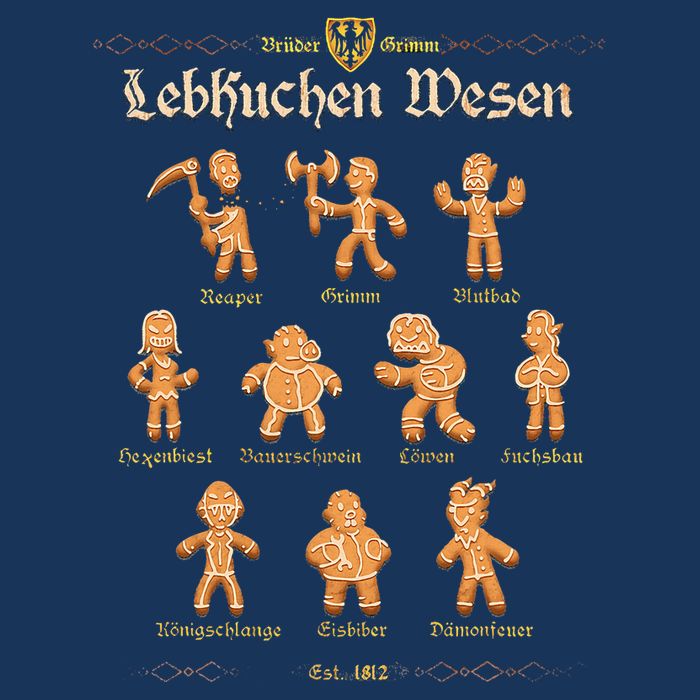Grimm Gingerbread Infant Baby Jersey Bodysuit