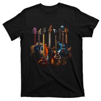 Guitars Guitarists Gift T-Shirt