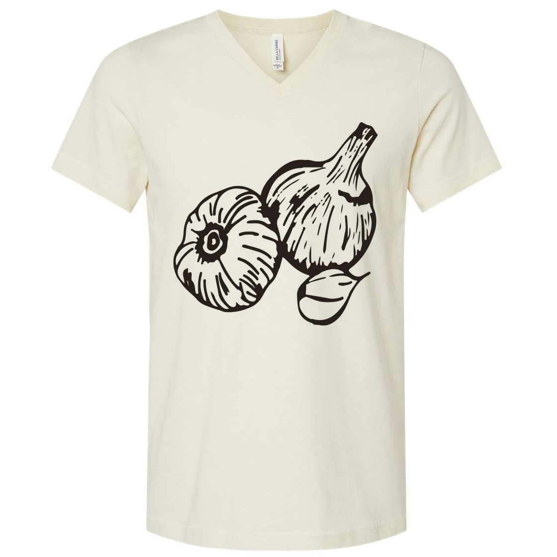 Garlic Garden Gift V-Neck T-Shirt