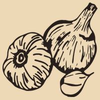 Garlic Garden Gift Drawstring Bag