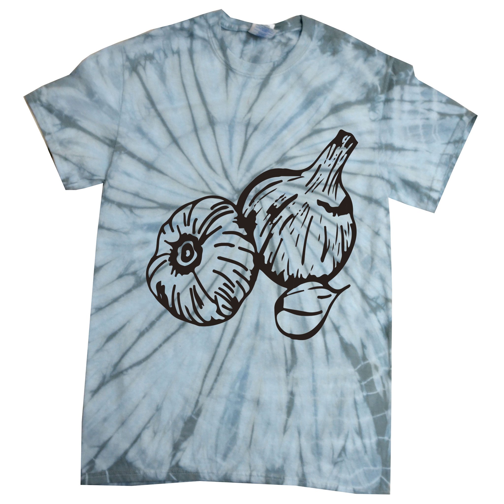 Garlic Garden Gift Tie-Dye T-Shirt