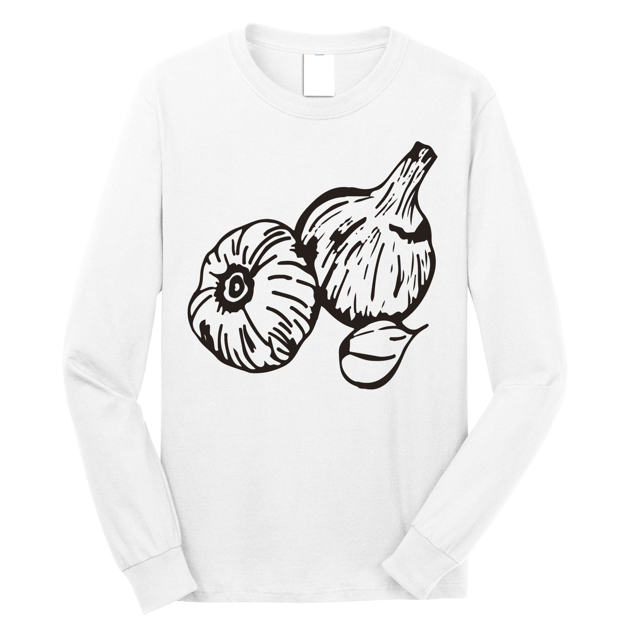 Garlic Garden Gift Long Sleeve Shirt