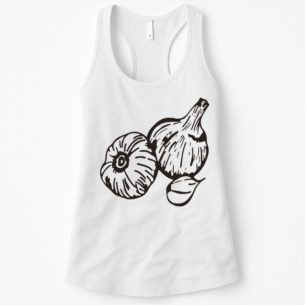 Garlic Garden Gift Womens Tank Top