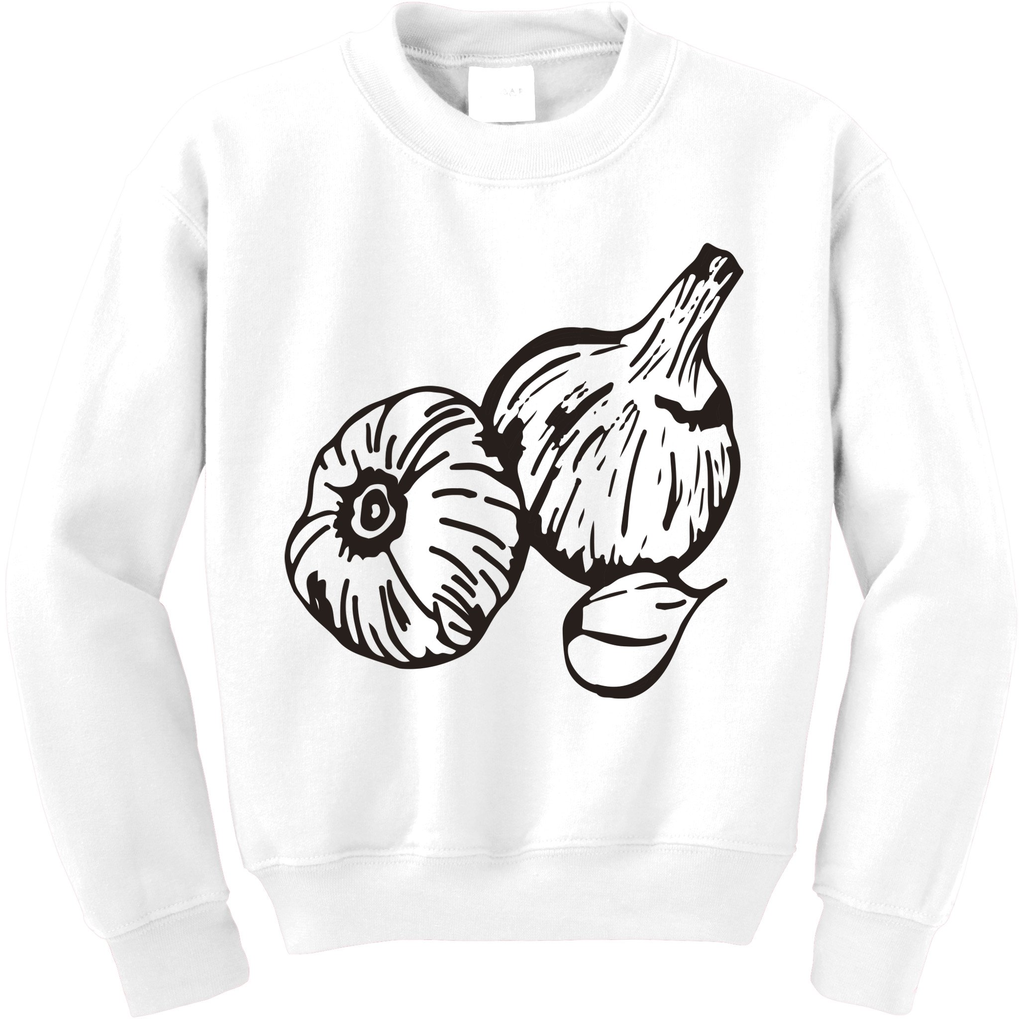 Garlic Garden Gift Kids Sweatshirt