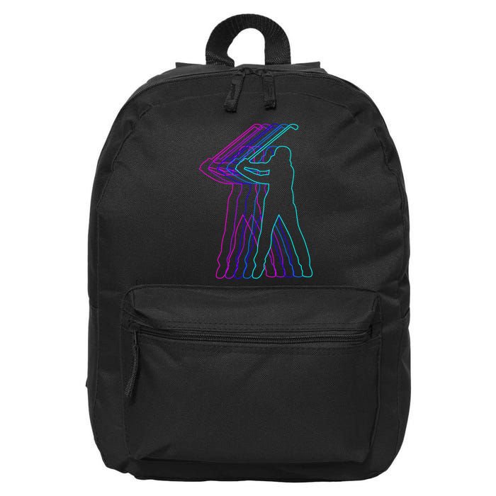 Golf Golfer Gift Clothes For Ns 16 in Basic Backpack