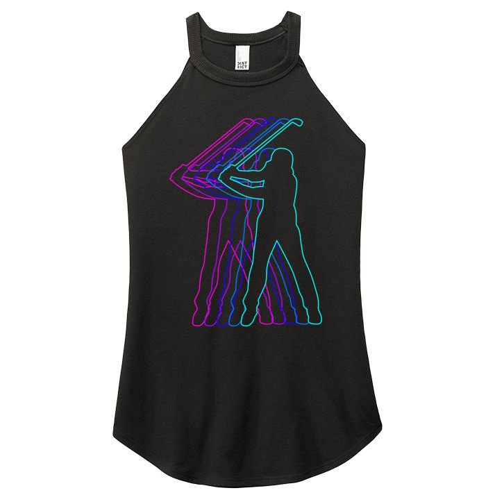 Golf Golfer Gift Clothes For Ns Women's Perfect Tri Rocker Tank