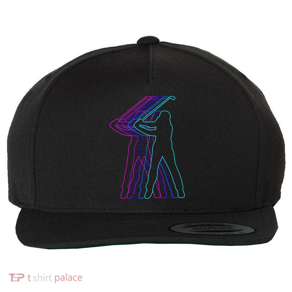 Golf Golfer Gift Clothes For Ns Wool Snapback Cap