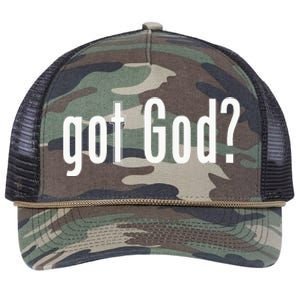 Got God Retro Rope Trucker Hat Cap