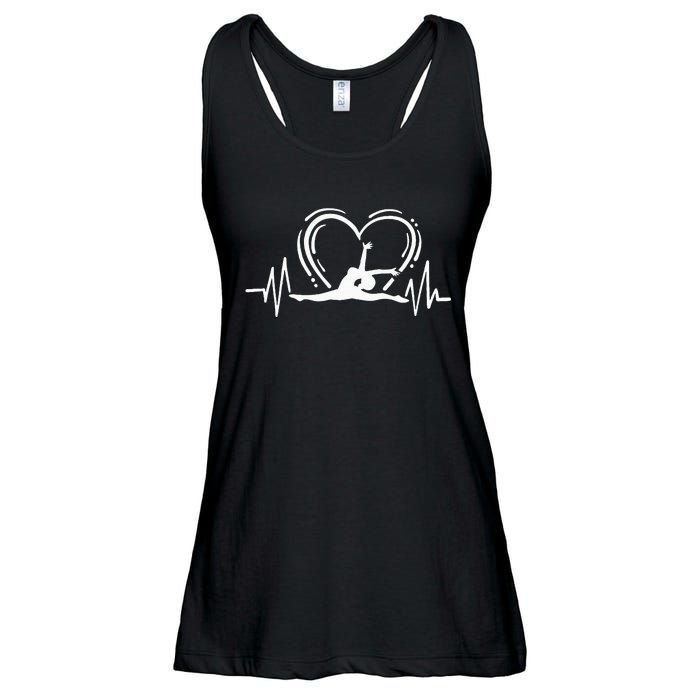 Gymnastics Girl Gymnast Girl Ladies Essential Flowy Tank