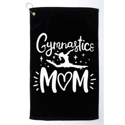 Gymnastics Gymnast Gymnastics Mom Mother Platinum Collection Golf Towel