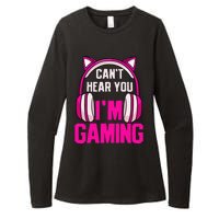 Gamer Girl Gaming I CanT Hear You IM Gaming Video Games Womens CVC Long Sleeve Shirt