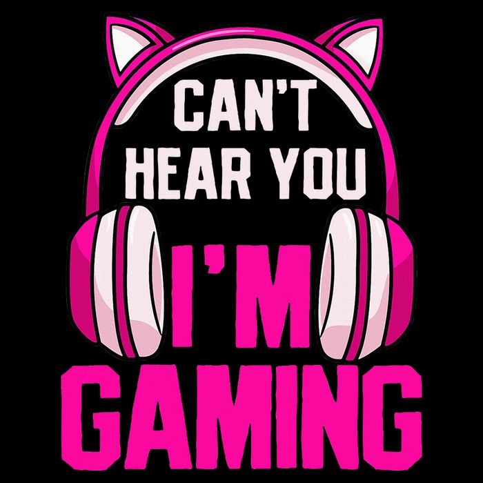 Gamer Girl Gaming I CanT Hear You IM Gaming Video Games Toddler T-Shirt