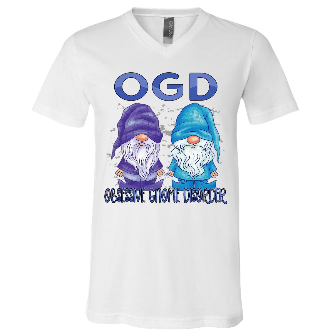 Garden Gnomes Gnome Lover Funny Gnome Gardening V-Neck T-Shirt