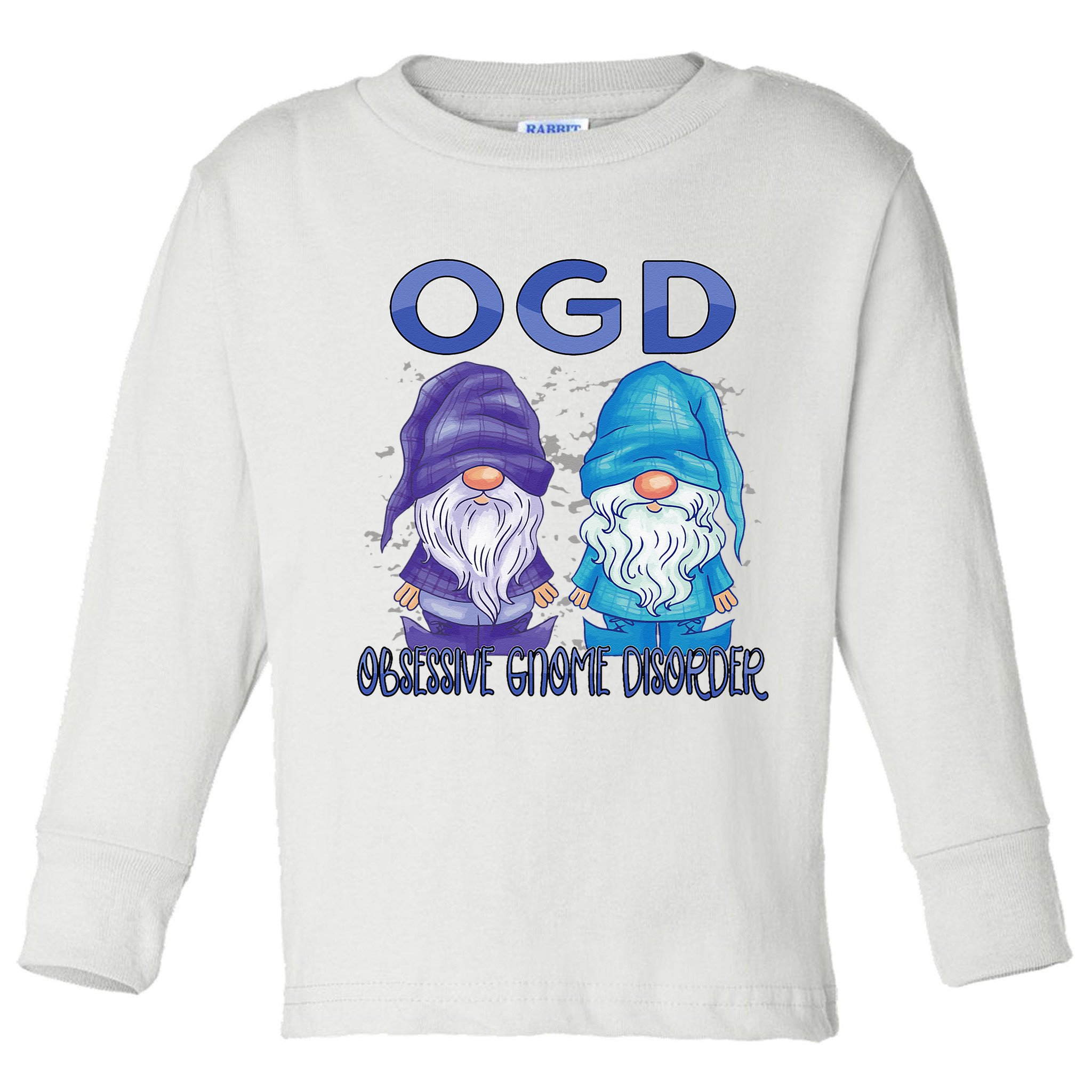 Garden Gnomes Gnome Lover Funny Gnome Gardening Toddler Long Sleeve Shirt