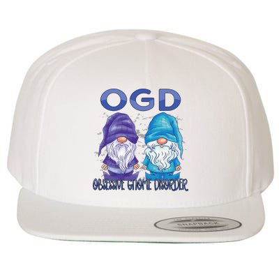 Garden Gnomes Gnome Lover Funny Gnome Gardening Wool Snapback Cap