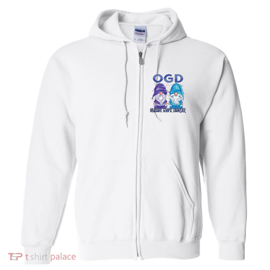 Garden Gnomes Gnome Lover Funny Gnome Gardening Full Zip Hoodie