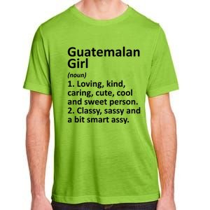 Guatemalan Guatemala Gift Funny Country Roots Descent Gift Adult ChromaSoft Performance T-Shirt