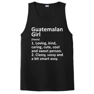 Guatemalan Guatemala Gift Funny Country Roots Descent Gift PosiCharge Competitor Tank