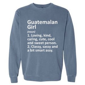 Guatemalan Guatemala Gift Funny Country Roots Descent Gift Garment-Dyed Sweatshirt