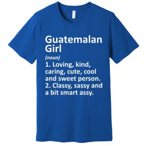 Guatemalan Guatemala Gift Funny Country Roots Descent Gift Premium T-Shirt