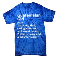 Guatemalan Guatemala Gift Funny Country Roots Descent Gift Tie-Dye T-Shirt