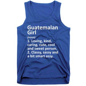 Guatemalan Guatemala Gift Funny Country Roots Descent Gift Tank Top