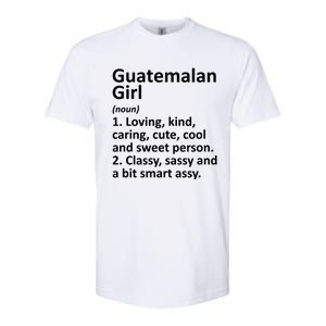 Guatemalan Guatemala Gift Funny Country Roots Descent Gift Softstyle CVC T-Shirt