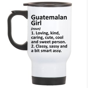 Guatemalan Guatemala Gift Funny Country Roots Descent Gift Stainless Steel Travel Mug