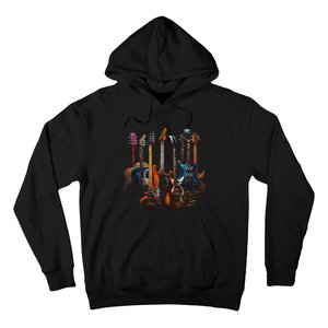 Guitars Guitarists Gift Hoodie