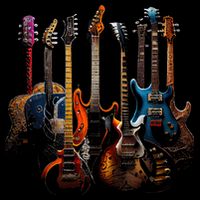 Guitars Guitarists Gift Backpack