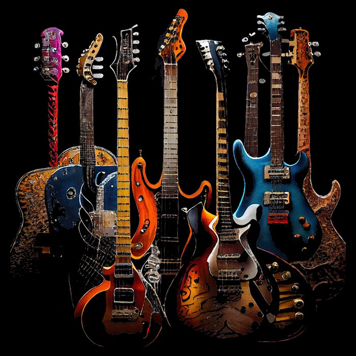 Guitars Guitarists Gift Backpack