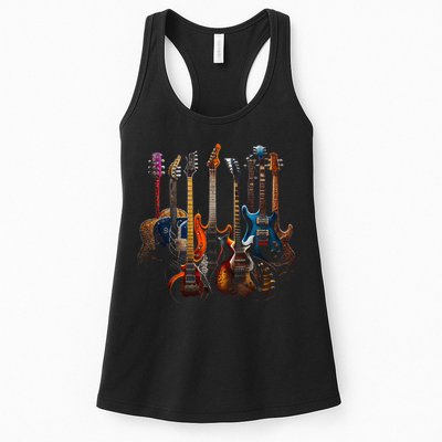 Guitars Guitarists Gift Womens Tank Top