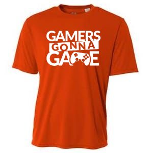 Gamers Gonna Game Cooling Performance Crew T-Shirt