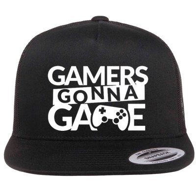 Gamers Gonna Game Flatbill Hat