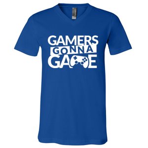 Gamers Gonna Game V-Neck T-Shirt