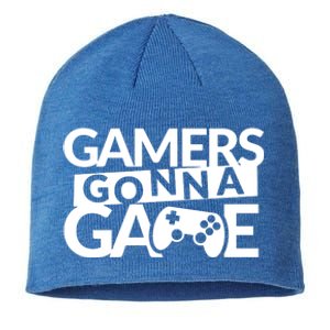 Gamers Gonna Game Sustainable Beanie