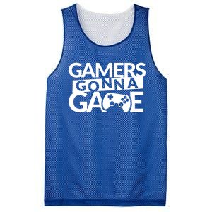 Gamers Gonna Game Mesh Reversible Basketball Jersey Tank