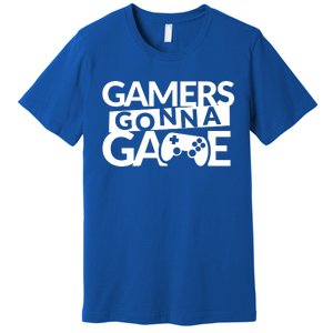 Gamers Gonna Game Premium T-Shirt