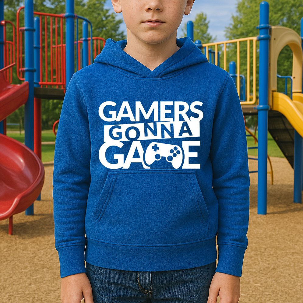 Gamers Gonna Game Kids Hoodie