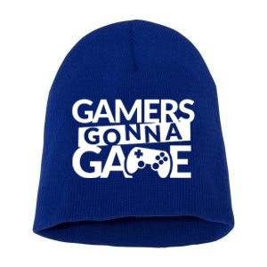 Gamers Gonna Game Short Acrylic Beanie