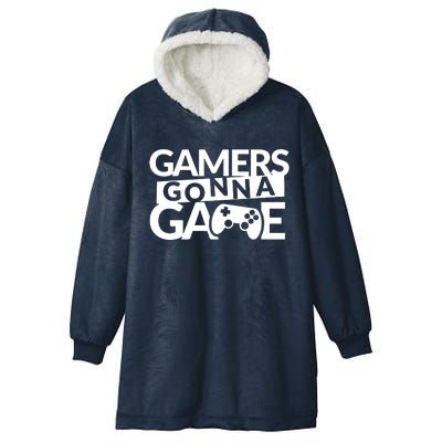 Gamers Gonna Game Hooded Wearable Blanket