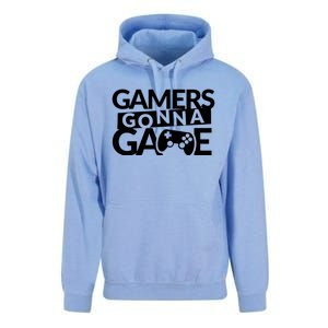 Gamers Gonna Game Unisex Surf Hoodie