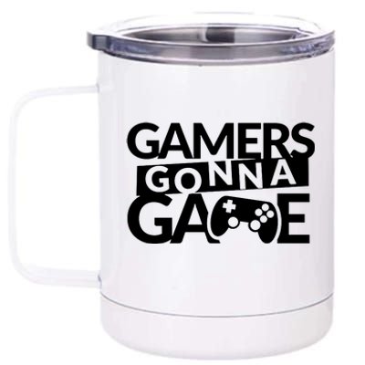 Gamers Gonna Game 12 oz Stainless Steel Tumbler Cup