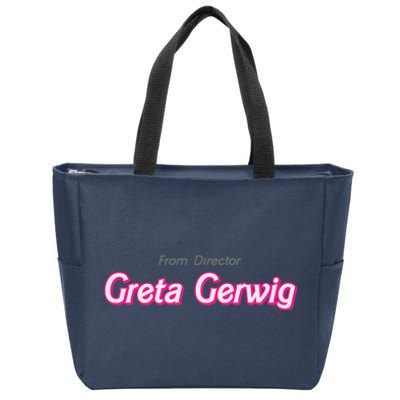 Greta Gerwig Zip Tote Bag