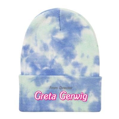 Greta Gerwig Tie Dye 12in Knit Beanie