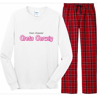 Greta Gerwig Long Sleeve Pajama Set