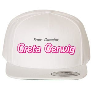 Greta Gerwig Wool Snapback Cap