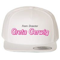 Greta Gerwig Wool Snapback Cap