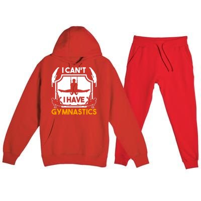 Gymnastics Gymnast Premium Hooded Sweatsuit Set